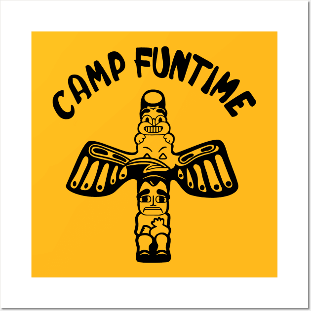 Camp Funtime Wall Art by Joada